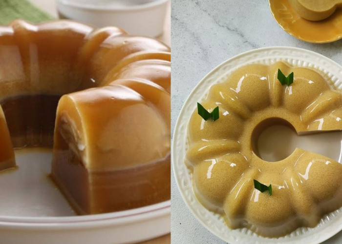 Mencicipi Resep Puding Santan Gula Merah, Manisnya Bikin Gagal Move On!