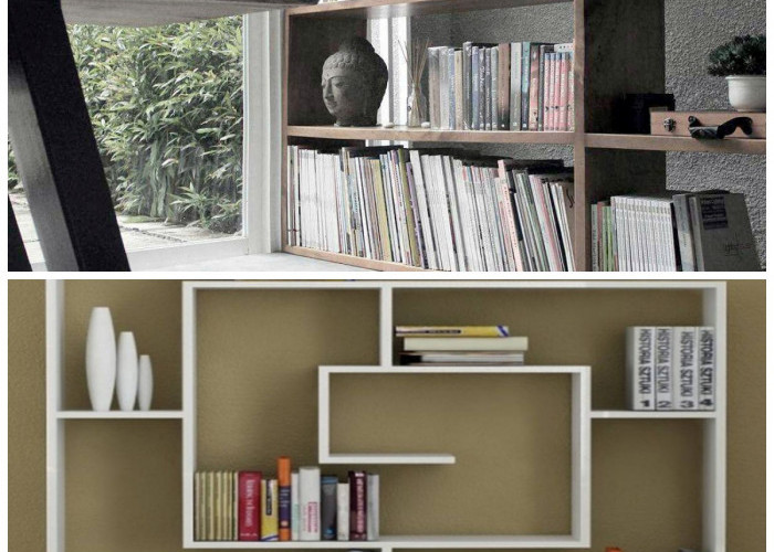 Rak Buku Minimalis Modern yang Mempercantik Tampilan Berbagai Ruang