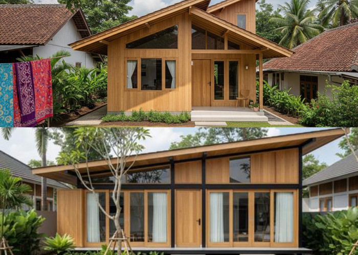 5 Model Rumah Kayu Atap Miring Japandi, Hunian Impian Pasangan Muda di Tahun 2026