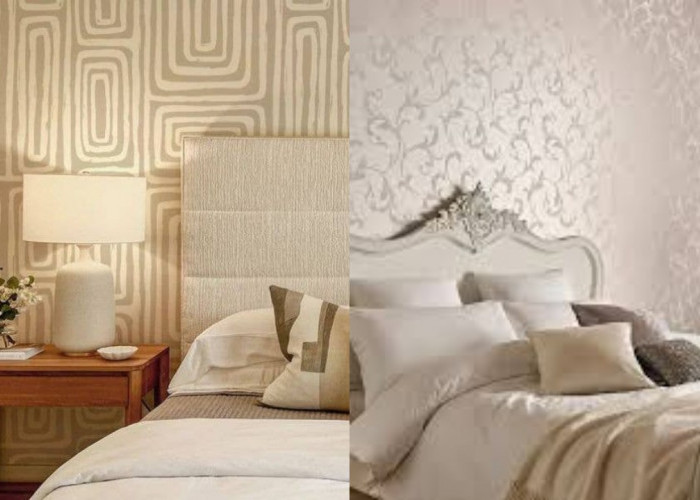 Wallpaper Dinding Kamar Tidur Romantis, Ciptakan Suasana Hangat dan Nyaman!