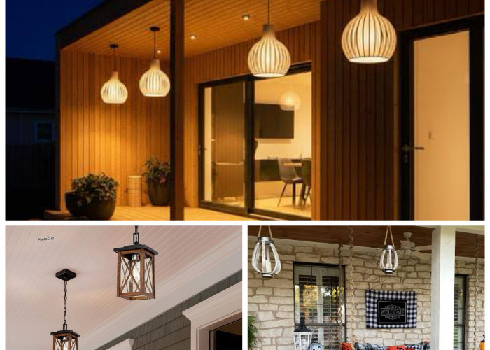 Teras Rumah Makin Estetik! Ini 9 Model Lampu Gantung Minimalis Paling Unik Terbaru!