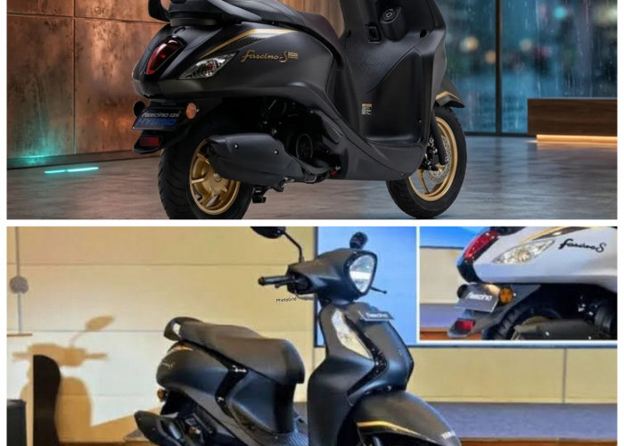 Yamaha Classy 125 Hybrid 2026 Hadir Lebih Futuristik, Skuter Retro Ini Makin Irit dan Modern!