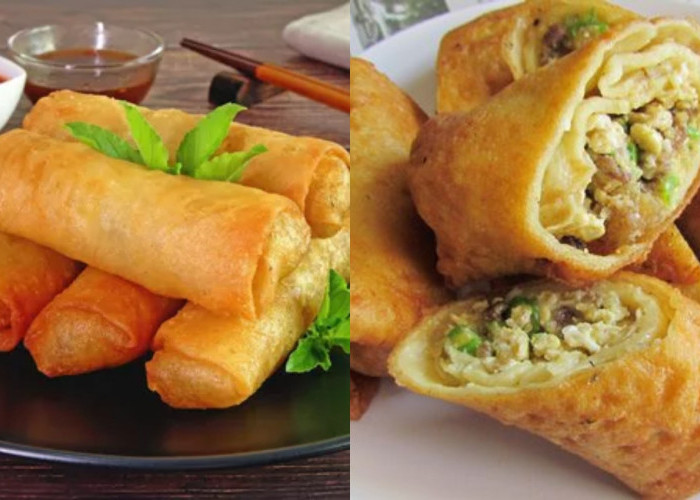 Resep Lumpia Isi Telur Dadar, Camilan Klasik yang Selalu Jadi Favorit