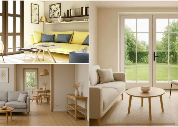 Solusi Cerdas Ruang Sempit! 11 Desain Ruang Tamu 3x3 Pintu Tengah yang Nyaman dan Rapi