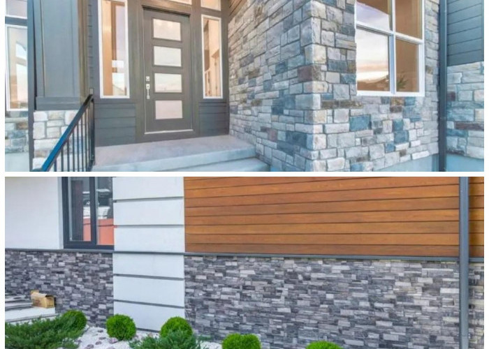 Ide Keramik Motif Batu Alam untuk Fasad Rumah yang Elegan dan Alami