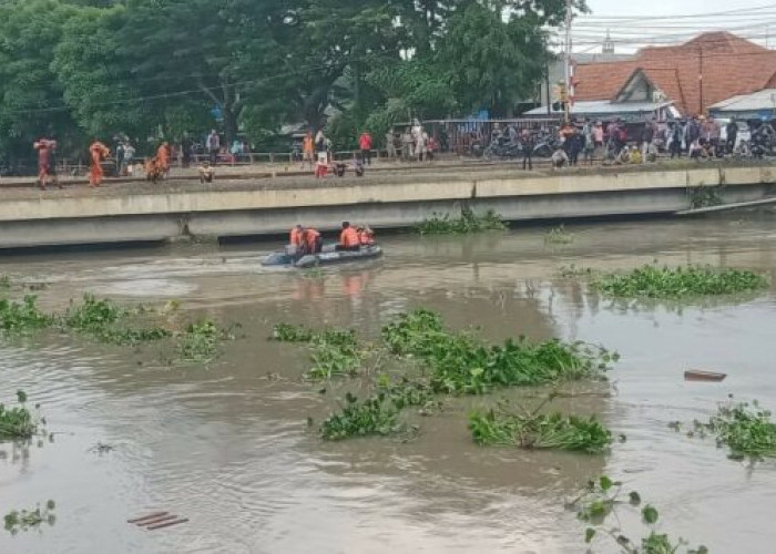 Pencarian Anak Tenggelam di Kalimas Surabaya Dihentikan