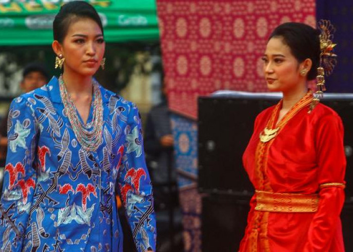  Batik Seghumpun Kecubung, Pemkot Kenalkan Karya Budaya Pagaralam di Sriwijaya Expo Tahun 2024