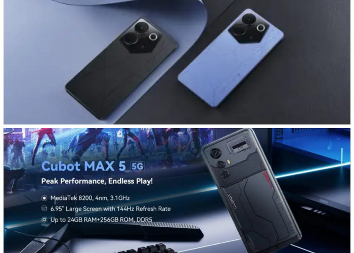 Cubot Max 5: Smartphone Terbaru dengan Performa Gaming Kelas Atas dan Respons Super Cepat