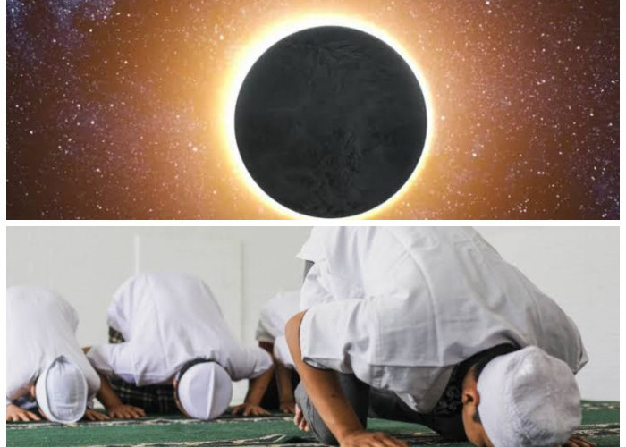 Soal Fenomena Gerhana Bulan dan Matahari di Ramadhan 2024, Apakah Wajib Shalat Kusuf dan Khusuf?