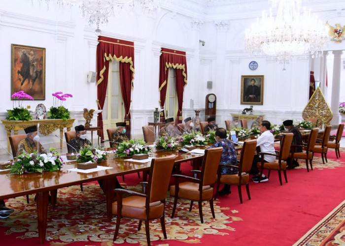 Presiden Joko Widodo Terima Pimpinan Pusat Muhammadiyah
