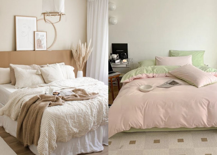 Warna Sprei Terbaik agar Kamar Tidur Tampak Cerah dan Estetik!