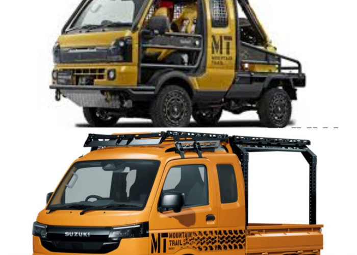 Siap Diajak Trabas! Suzuki Super Carry Ini Disulap Jadi Mobil Petualang yang Bisa Jalan 600 Km