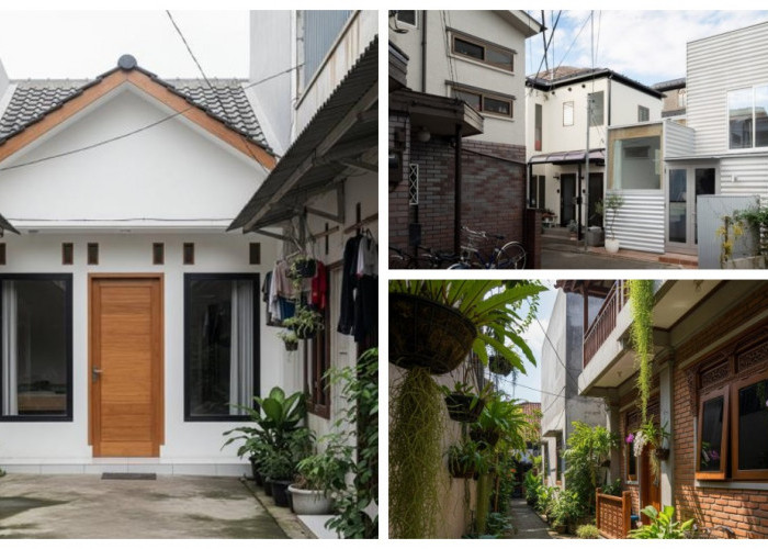 Sempit di Luar, Lapang di Dalam: 7 Desain Rumah Gang yang Nyaman dan Modern