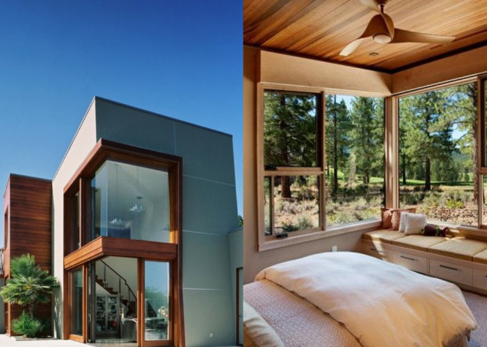 Model Rumah Minimalis dengan Jendela Sudut yang Bikin Rumah Lebih Terang dan Modern!