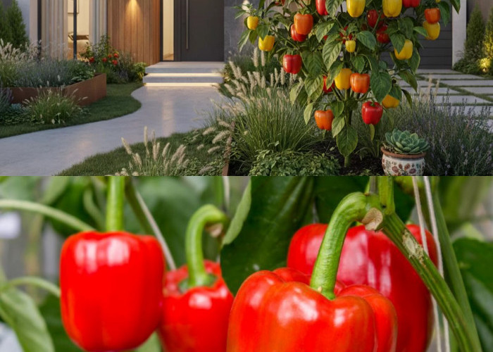 Halaman Rumah Auto Cantik! Ini Tips Menanam Paprika yang Mudah Dirawat dan Berbuah Lebat, Cocok untuk Pemula