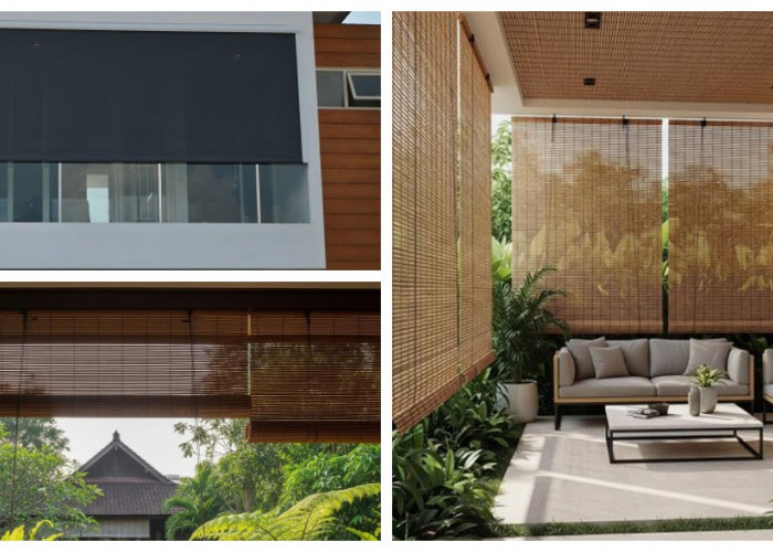 5 Rekomendasi Tirai Outdoor Penjinak Terik, Bikin Teras Teduh dan Tetap Estetik