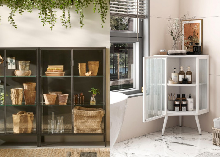 Ide Model Lemari Kaca Cantik yang Membuat Ruangan Tampak Lebih Lapang!