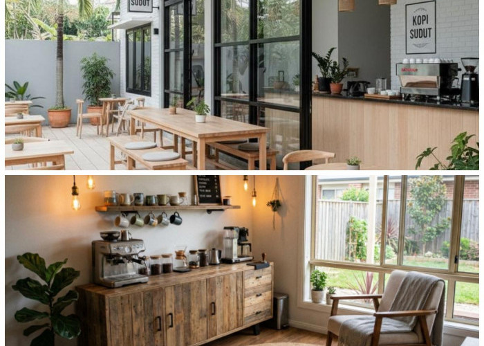 Ngopi Tanpa Keluar Rumah:  Ide Sudut Kopi Nyaman dan Stylish untuk Hunian Minimalis