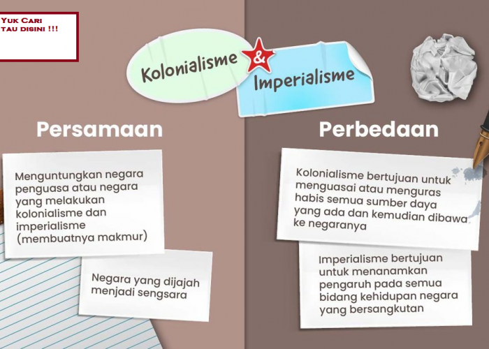 Apakah Kolonialisme dan Imperialisme Sama? Simak Penjelasannya!