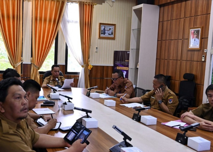 Rakor Pengukuran IKK 2025, Pemkot Pagar Alam Perkuat Tata Kelola Pemerintahan