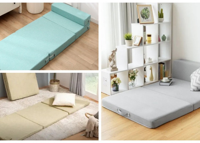 Tidur Nyaman Tanpa Memakan Banyak Ruang: 15 Kasur Lantai Lipat Terbaik untuk Rumah Minimalis