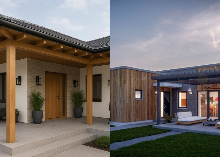 Model Teras Rumah Leter L Unik dan Multifungsi, Solusi Cerdas Rumah Masa Kini!