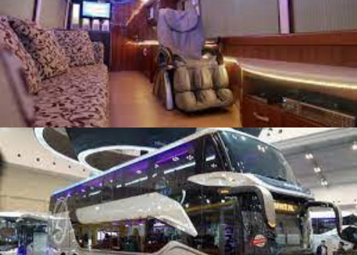 Mirip Hotel Bintang 5! Inilah Deretan Bus Mewah yang Ada di Indonesia! 