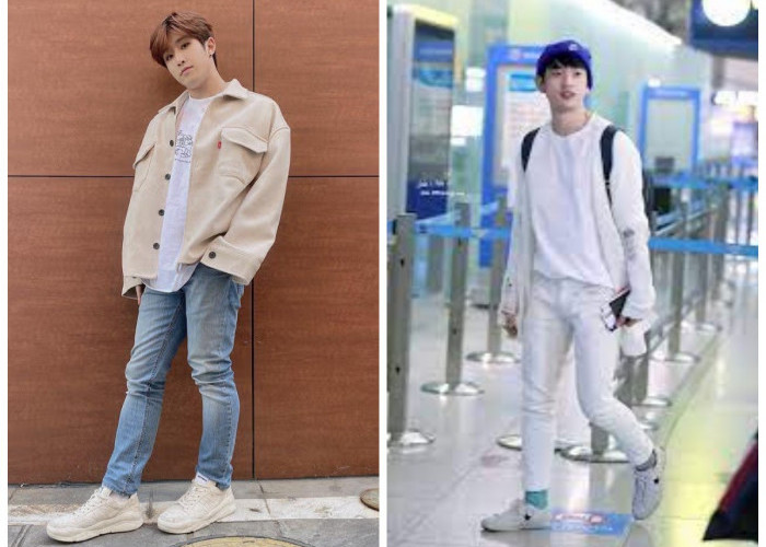 Tampil Keren dengan Kaos Putih? Intip Gaya Mix and Match Jinjin ASTRO!