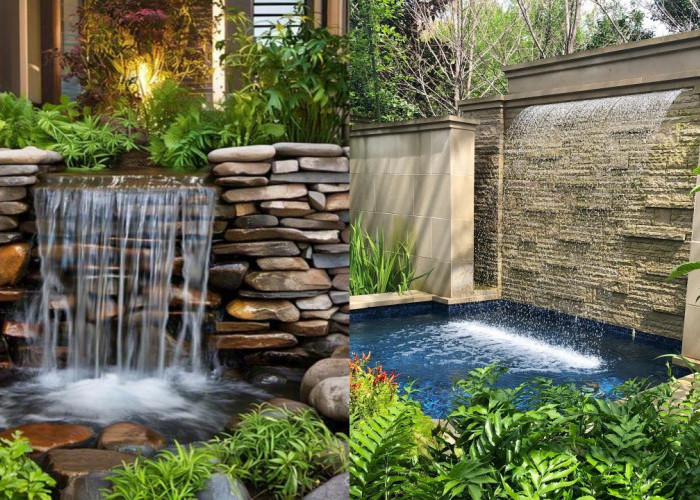 Rahasia Rumah Terasa Tenang dan Homey, Ternyata dari Air Terjun Dinding!