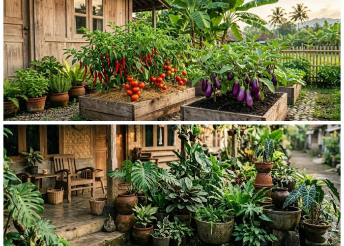 5 Ide Edible Garden Tropis yang Estetik, Bikin Rumah Adem dan Bisa Panen Sendiri