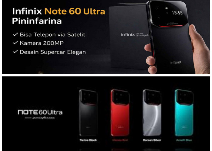 Kolaborasi Kelas Dunia! Infinix Note 60 Ultra Pininfarina Hadir dengan Desain Premium Terinspirasi Mobil Sport