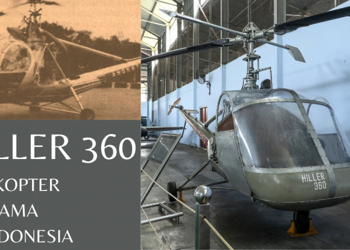 Pelopor Penerbangan Indonesia! Pesawat Hiller 360 Cikal Bakal Pembentukan Skadron Helikopter TNI AU