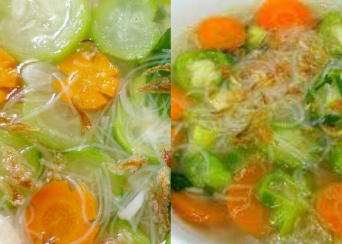 Cara Mudah Membuat Sup Oyong Tahu Bihun, Hidangan Yang Tepat Dimusim Dingin