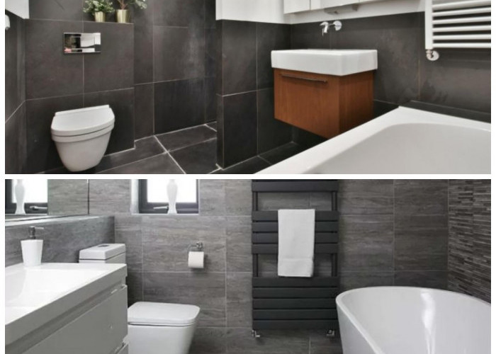 Kamar Mandi Minim Cahaya Tetap Estetik, Rahasianya Ada pada Kombinasi Warna yang Tepat