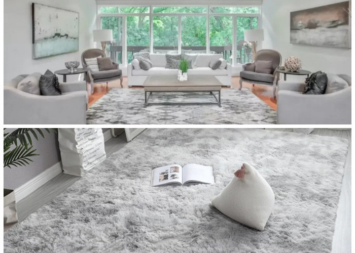 10 Rekomendasi Karpet Bulu Super Lembut untuk Ruang Tamu, Bikin Tamu Gak Mau Pulang!