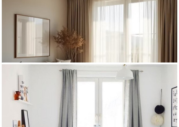 Tampilan Makin Estetik! 5 Model Gorden Jendela Panjang yang Cocok untuk Hunian Modern