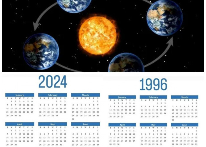 Fenomena Langka: Kalender 2024 Sama Persis dengan 1996, Mengapa Hal Ini Terjadi?