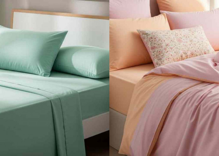 Warna Sprei yang Membuat Kamar Tidur Lebih Terang dan Nyaman!