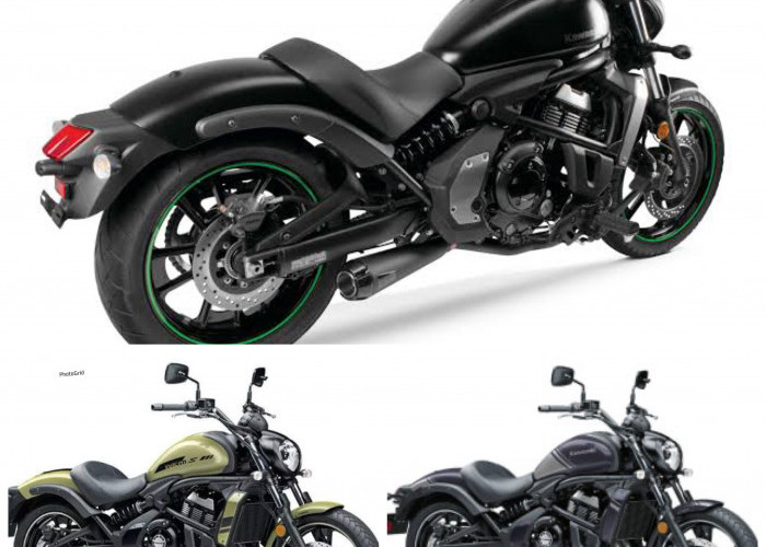 Kawasaki Vulcan Classic Dapat Striping Baru! Aura Amerikananya Makin Kental!