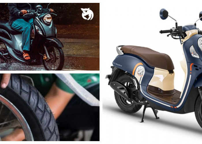 Aman Melaju di Hujan: Rekomendasi Ban Tubeless Terbaik untuk Scoopy yang Anti Licin dan Tahan Licin