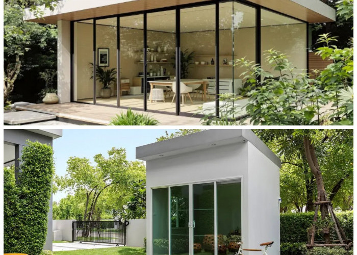  Paviliun Taman Minimalis Modern, Investasi Rumah yang Elegan dan Multifungsi