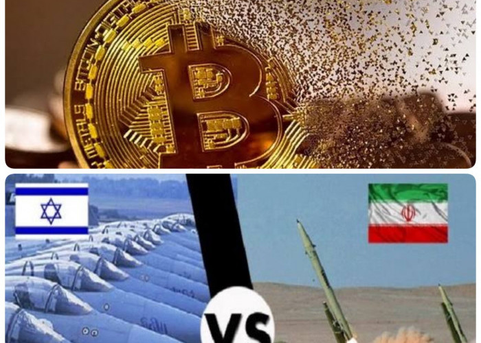 Imbas Konflik Israel vs Iran Nilai Tukar Bitcoin Anjlok Pasca Libur Panjang Lebaran 2024 