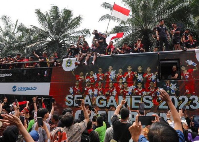 Pecah! Antusias Masyarakat Indonesia Menyambut Sang Juara Kembali ke Tanah Air