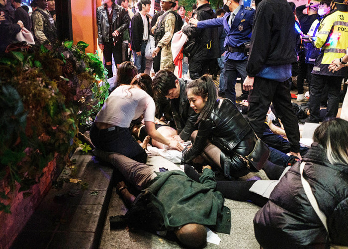 Korban Tewas Tragedi Perayaan Helloween di Korsel Bertambah Jadi 154 Orang