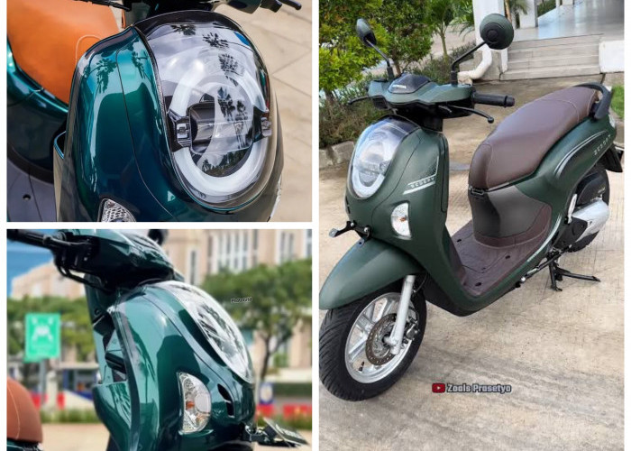 New Scoopy 2026 Stylish Green Resmi Mengaspal, Skutik Retro Modern Tembus 59 Km/Liter!