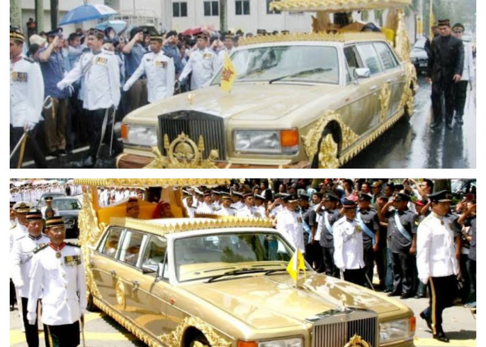 Mobil Pengantin Pangeran Mateen: Keseksian dan Kemewahan Rolls-Royce Emas 