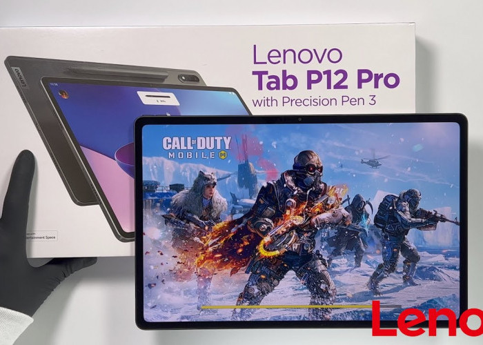 Tablet Terbaru Dan Canggih, Inilah Spesifikasi Lengkap Dari Lenovo Tab P12 Pro! 