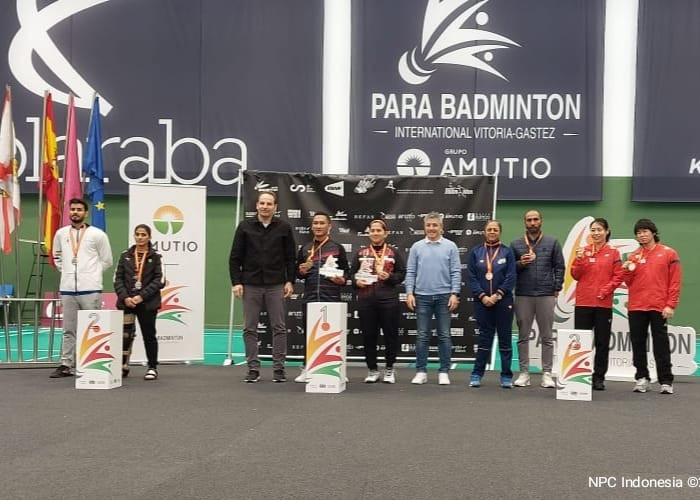 Para-Bulu Tangkis Indonesia Raih Tujuh Emas di Turnamen Spanish Para Badminton International 2023