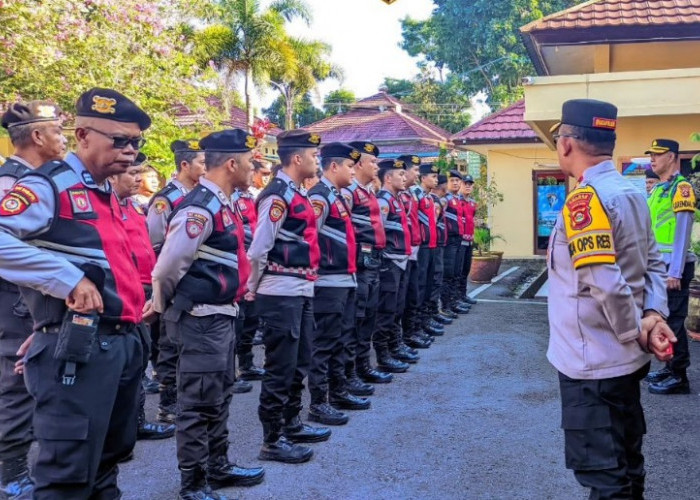 Polres Pagar Alam Kirim Personel BKO, Pengamanan Pilkada Empat Lawang