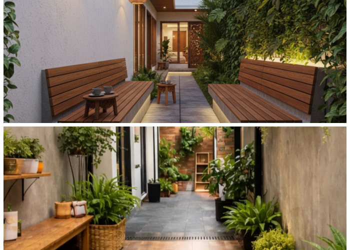 Sulap Lorong Samping Rumah Jadi Lebih Cantik, Ini 5 Ide Desain yang Bisa Dicoba